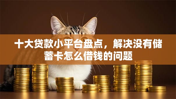 十大贷款小平台盘点，解决没有储蓄卡怎么借钱的问题