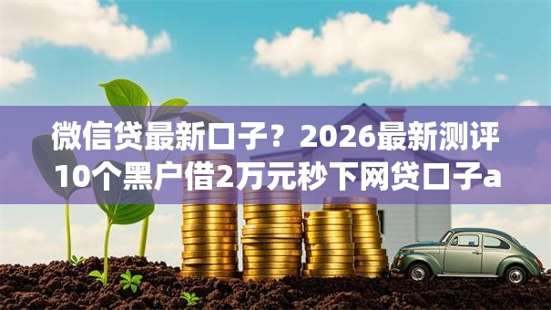 微信贷最新口子？2026最新测评10个黑户借2万元秒下网贷口子app