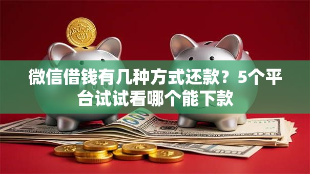 微信借钱有几种方式还款？5个平台试试看哪个能下款