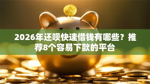 2026年还呗快速借钱有哪些？推荐8个容易下款的平台