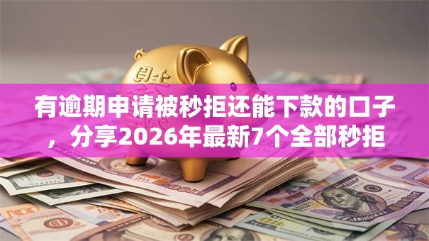 有逾期申请被秒拒还能下款的口子，分享2026年最新7个全部秒拒还有啥口子