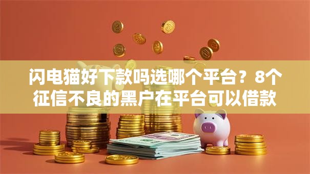 闪电猫好下款吗选哪个平台？8个征信不良的黑户在平台可以借款推荐