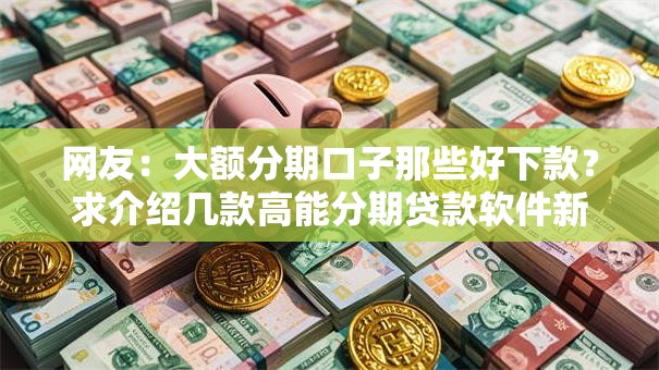 网友：大额分期口子那些好下款？求介绍几款高能分期贷款软件新秀
