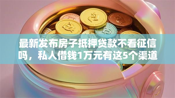 最新发布房子抵押贷款不看征信吗，私人借钱1万元有这5个渠道