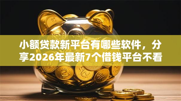 小额贷款新平台有哪些软件,分享2026年最新7个借钱平台不看综合评估的口子 小额贷款新平台有哪些软件,分享2026年最新7个借钱平台不看综合评估的口子