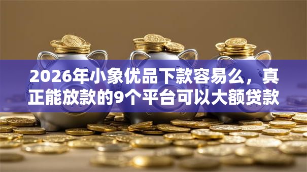 2026年小象优品下款容易么,真正能放款的9个平台可以大额贷款推荐 2026年小象优品下款容易么,真正能放款的9个平台可以大额贷款推荐