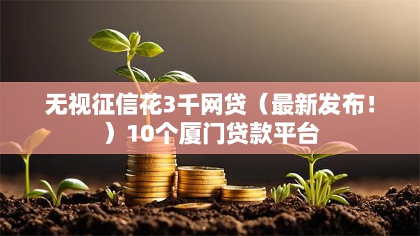 无视征信花3千网贷（最新发布！）10个厦门贷款平台