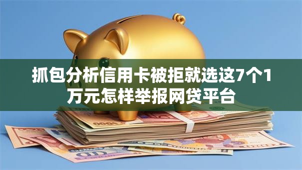 抓包分析信用卡被拒就选这7个1万元怎样举报网贷平台