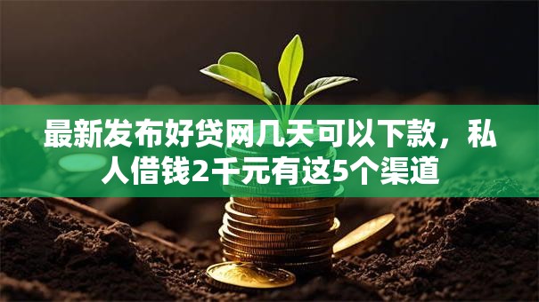 最新发布好贷网几天可以下款,私人借钱2千元有这5个渠道 最新发布好贷网几天可以下款,私人借钱2千元有这5个渠道