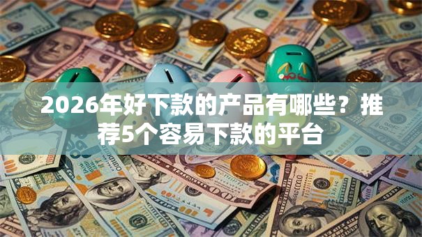 2026年好下款的产品有哪些？推荐5个容易下款的平台