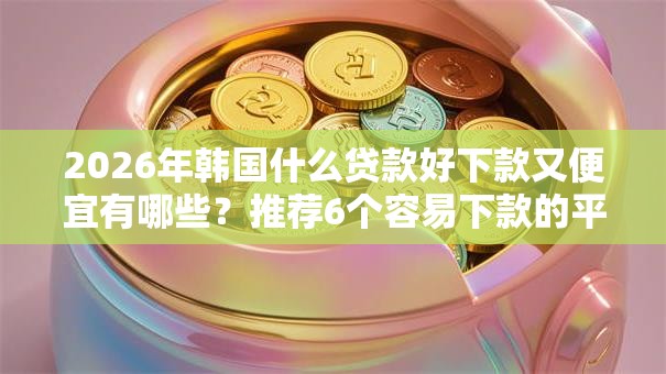 2026年韩国什么贷款好下款又便宜有哪些？推荐6个容易下款的平台
