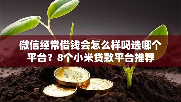 微信经常借钱会怎么样吗选哪个平台？8个小米贷款平台推荐