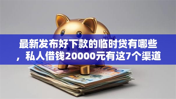 最新发布好下款的临时贷有哪些，私人借钱20000元有这7个渠道