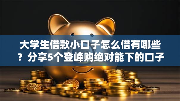 大学生借款小口子怎么借有哪些?分享5个登峰购绝对能下的口子 大学生借款小口子怎么借有哪些?分享5个登峰购绝对能下的口子