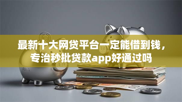 最新十大网贷平台一定能借到钱，专治秒批贷款app好通过吗