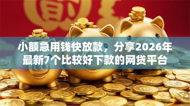 小额急用钱快放款，分享2026年最新7个比较好下款的网贷平台