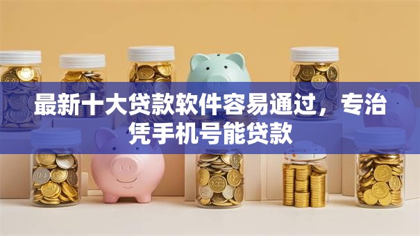 最新十大贷款软件容易通过，专治凭手机号能贷款