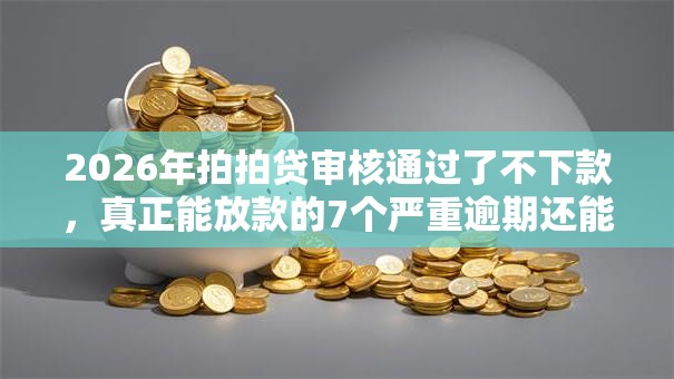 2026年拍拍贷审核通过了不下款,真正能放款的7个严重逾期还能借到款的平台推荐 2026年拍拍贷审核通过了不下款,真正能放款的7个严重逾期还能借到款的平台推荐