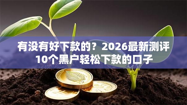 有没有好下款的?2026最新测评10个黑户轻松下款的口子 有没有好下款的?2026最新测评10个黑户轻松下款的口子