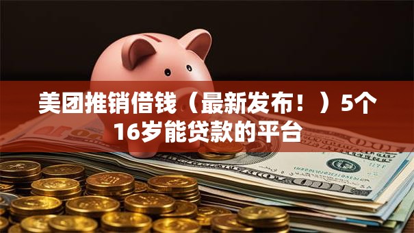 美团推销借钱（最新发布！）5个16岁能贷款的平台