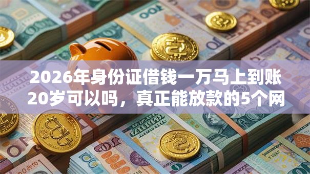 2026年身份证借钱一万马上到账20岁可以吗，真正能放款的5个网贷平台举报推荐