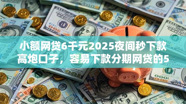 小额网贷6千元2025夜间秒下款高炮口子，容易下款分期网贷的5个平台介绍