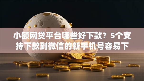 小额网贷平台哪些好下款？5个支持下款到微信的新手机号容易下款的app