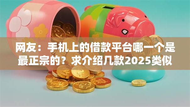 网友：手机上的借款平台哪一个是最正宗的？求介绍几款2025类似拍脉会的口子