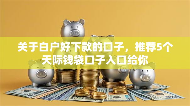 关于白户好下款的口子，推荐5个天际钱袋口子入口给你