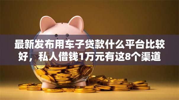 最新发布用车子贷款什么平台比较好，私人借钱1万元有这8个渠道
