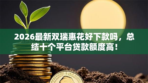 2026最新双瑞惠花好下款吗，总结十个平台贷款额度高！