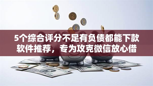 5个综合评分不足有负债都能下款软件推荐，专为攻克微信放心借立即申请借钱难题