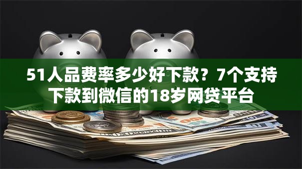 51人品费率多少好下款？7个支持下款到微信的18岁网贷平台