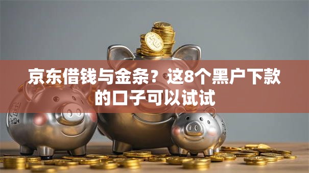 京东借钱与金条？这8个黑户下款的口子可以试试