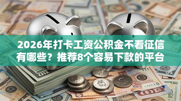 2026年打卡工资公积金不看征信有哪些?推荐8个容易下款的平台 2026年打卡工资公积金不看征信有哪些?推荐8个容易下款的平台