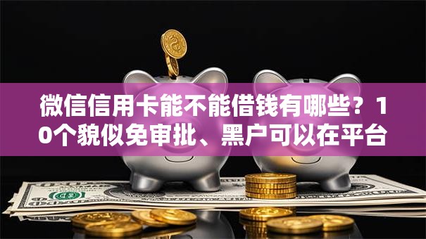微信信用卡能不能借钱有哪些?10个貌似免审批、黑户可以在平台上借到钱合集 微信信用卡能不能借钱有哪些?10个貌似免审批、黑户可以在平台上借到钱合集