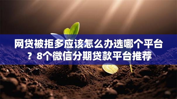 网贷被拒多应该怎么办选哪个平台？8个微信分期贷款平台推荐