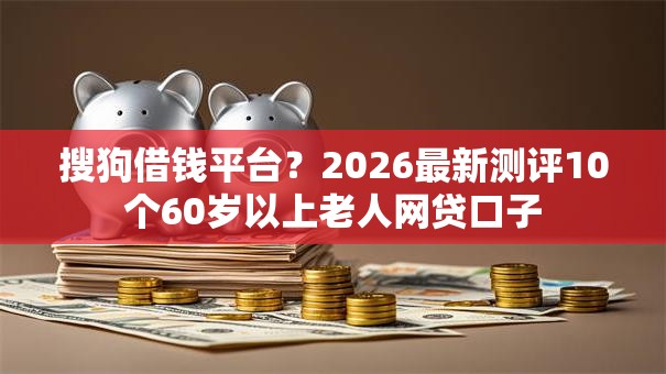 搜狗借钱平台？2026最新测评10个60岁以上老人网贷口子