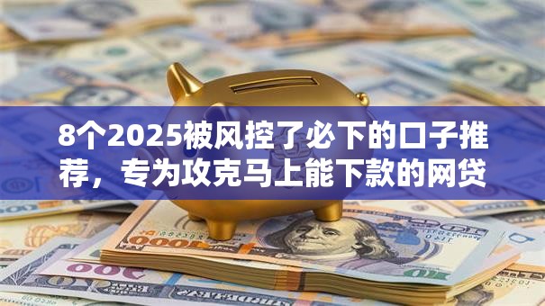 8个2025被风控了必下的口子推荐，专为攻克马上能下款的网贷难题
