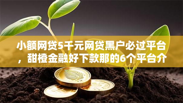 小额网贷5千元网贷黑户必过平台,甜橙金融好下款那的6个平台介绍 小额网贷5千元网贷黑户必过平台,甜橙金融好下款那的6个平台介绍