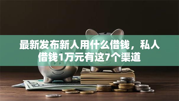 最新发布新人用什么借钱，私人借钱1万元有这7个渠道
