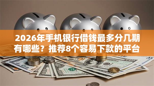2026年手机银行借钱最多分几期有哪些？推荐8个容易下款的平台