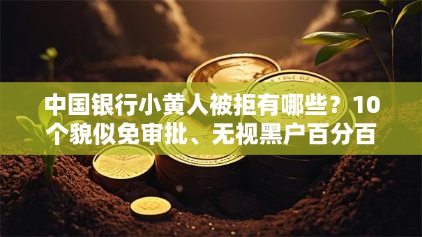 中国银行小黄人被拒有哪些？10个貌似免审批、无视黑户百分百下款平台合集