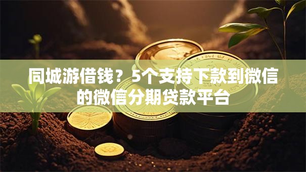同城游借钱?5个支持下款到微信的微信分期贷款平台 同城游借钱?5个支持下款到微信的微信分期贷款平台