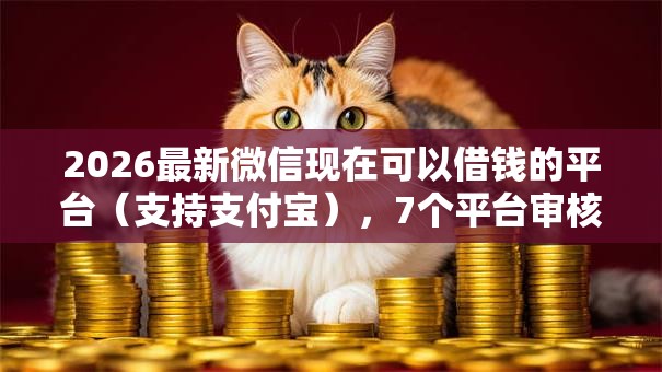 2026最新微信现在可以借钱的平台（支持支付宝），7个平台审核通过率高无私分享