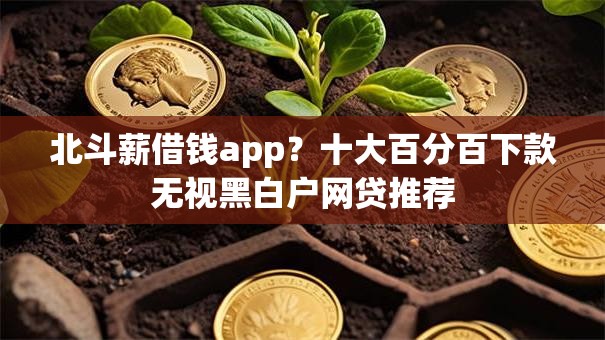 北斗薪借钱app？十大百分百下款无视黑白户网贷推荐