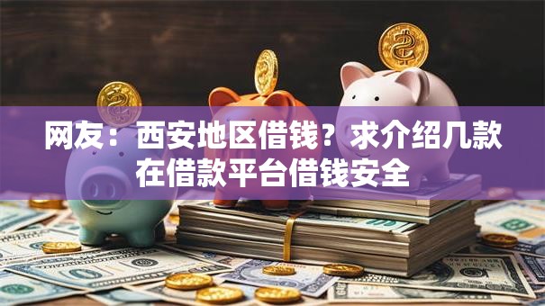 网友：西安地区借钱？求介绍几款在借款平台借钱安全