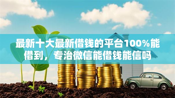 最新十大最新借钱的平台100%能借到，专治微信能借钱能信吗