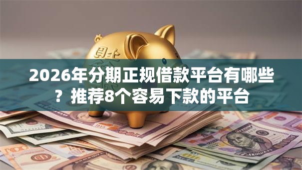 2026年分期正规借款平台有哪些?推荐8个容易下款的平台 2026年分期正规借款平台有哪些?推荐8个容易下款的平台