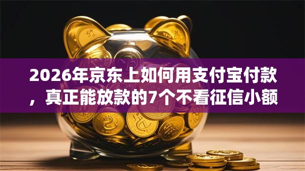 2026年京东上如何用支付宝付款，真正能放款的7个不看征信小额借钱的app推荐